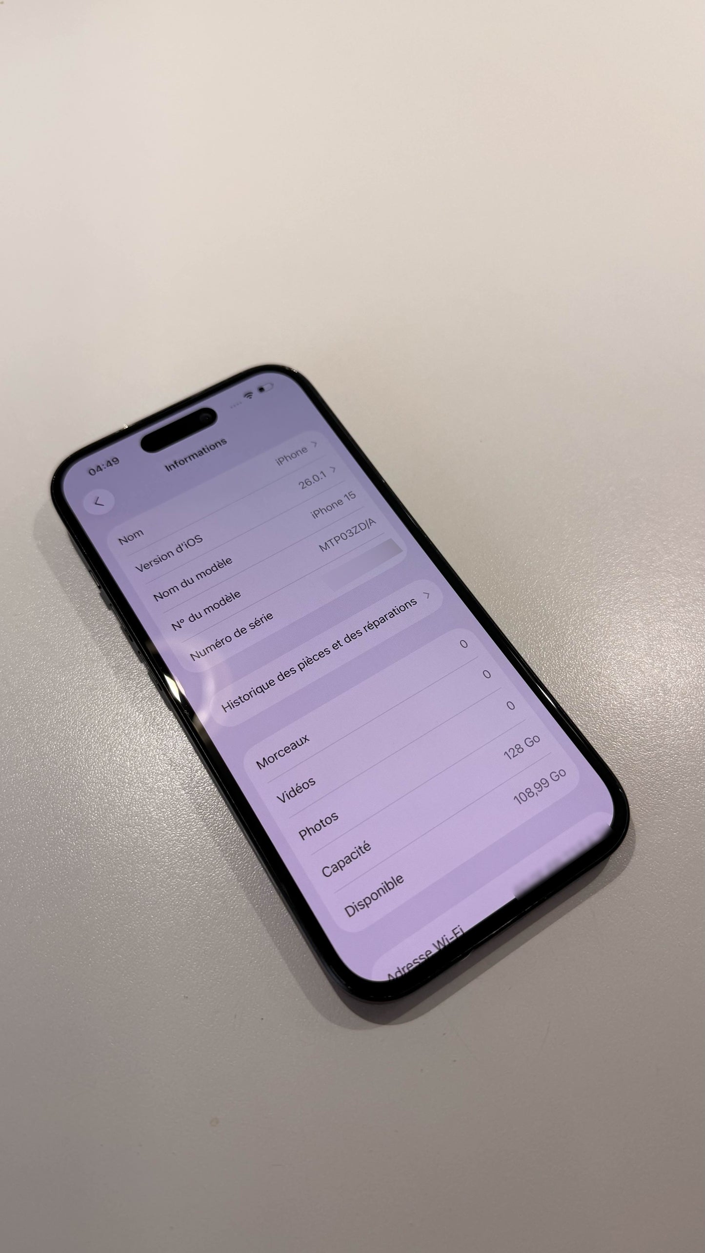 iPhone 15 - Reconditionné
